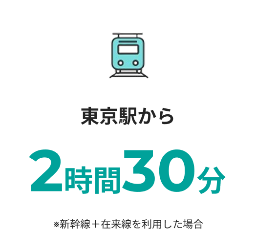 東京駅からの通学時間